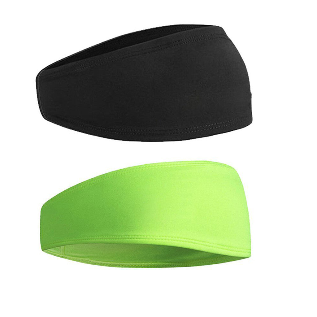 Men Hair Head Band Sweatband Headband Stretch Mens Wrap Elastic Sports Thin Gym