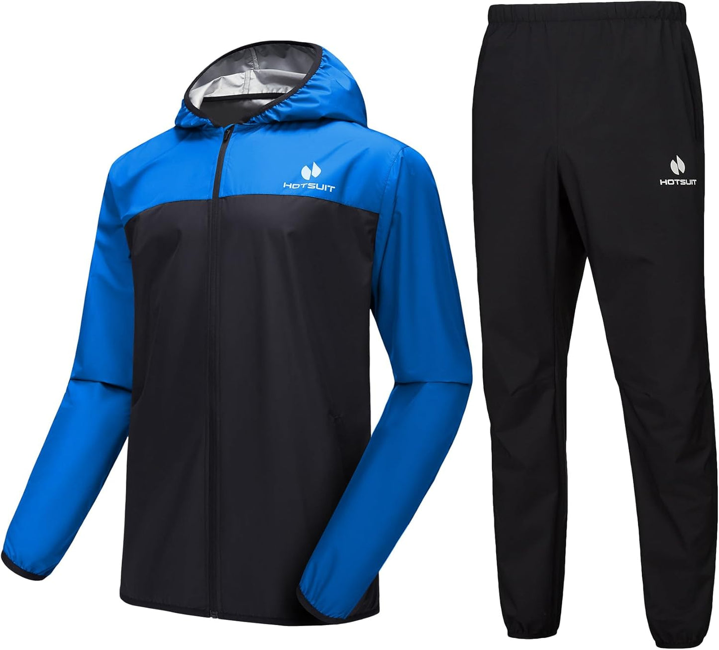 Sauna Suit for Men Sweat Suits Gym Workout Exercise Sauna Jacket Pant Full Body