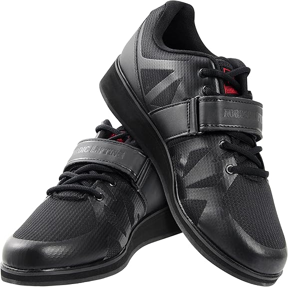 Powerlifting Squat Shoes – Enhanced Heel Support & Traction for Heavy Weightlifting (Men & Women)