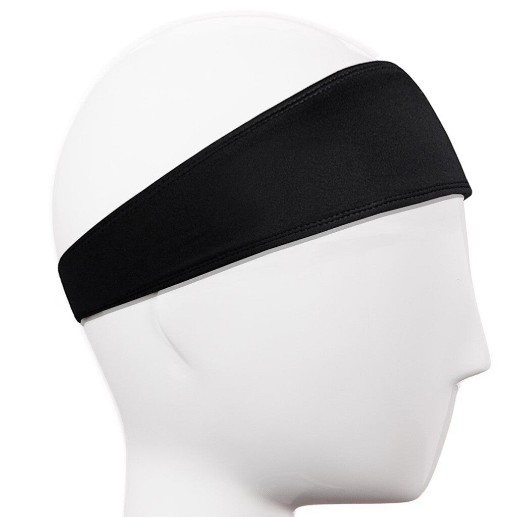 Men Hair Head Band Sweatband Headband Stretch Mens Wrap Elastic Sports Thin Gym