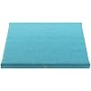 Emerald Velvet Zabuton Meditation Mat Luxurious Floor Cushion with 100% Cotton Filling for Comfortable, Aligned Meditation