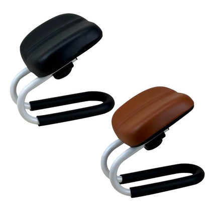 Adjustable Height Metal PU Meditation Stool Non-Slip Leg Sleeve Adjustable Height Ergonomic Meditation Yoga Stool Home Supplies