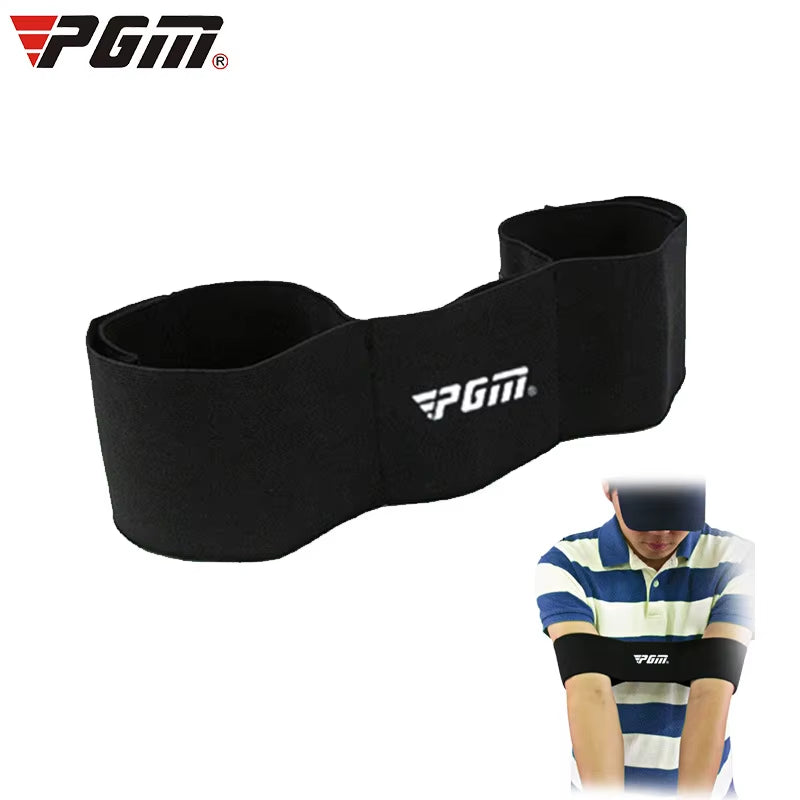 Black Practice Guide for Golf Swing Exercisers Training Aids Outdoor Golf Training Corrective Correction Armband Belt JZQ005