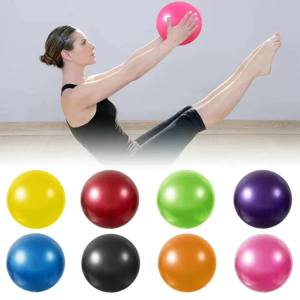 25CM New Yoga Pilates Ball Exercise Gymnastic Fitness Balance Gym Core Indoor Training Mini Balls Small Therapy Improves