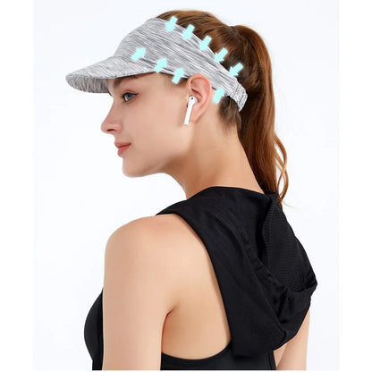 Golf Sunshade Hat Sports Sweat-Absorbing Headband Sports Grocery Hat