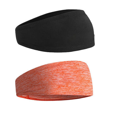 Men Hair Head Band Sweatband Headband Stretch Mens Wrap Elastic Sports Thin Gym