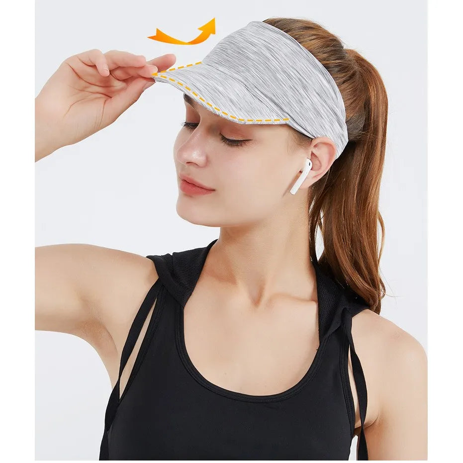 Golf Sunshade Hat Sports Sweat-Absorbing Headband Sports Grocery Hat