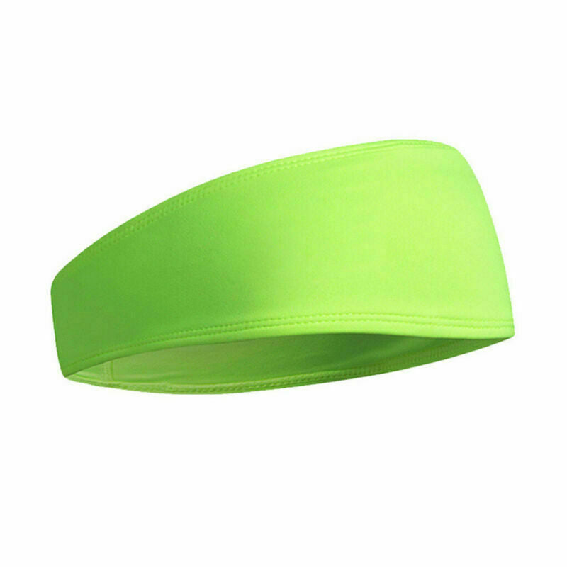 Men Hair Head Band Sweatband Headband Stretch Mens Wrap Elastic Sports Thin Gym